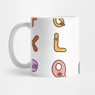 nunuu A to Z Mug